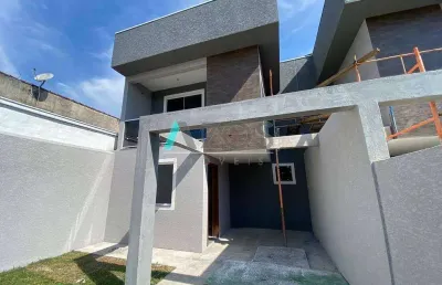 Sobrados com 03 dormitórios no campo pequeno em colombo por r$494.900,00
