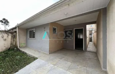 Casa com 02 dormitórios localizada no bairro guarani em colombo por r$450.000,00