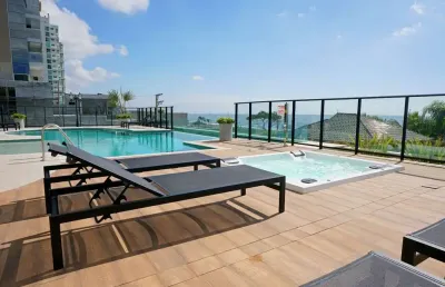 Apartamento frente mar com 3 suítes à venda, 128 m² por r$ 2.750.000 - itacolomi - balneário piçarras/sc