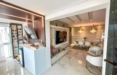 Apartamento com 3 dormitórios à venda, 91 m² por r$ 1.100.000,00 - centro - penha/sc