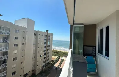 Apartamento frente mar com 2 dormitórios à venda, 59 m² por r$ 600.000 - itajuba - barra velha/sc
