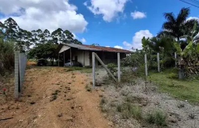 Chácara com 3 dormitórios à venda, 1430 m² por r$ 385.000,00 - sertãozinho - barra velha/sc