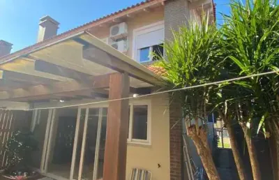 Casa em condomínio para venda em são leopoldo, morro do espelho, 3 dormitórios, 1 suíte, 2 banheiros, 2 vagas