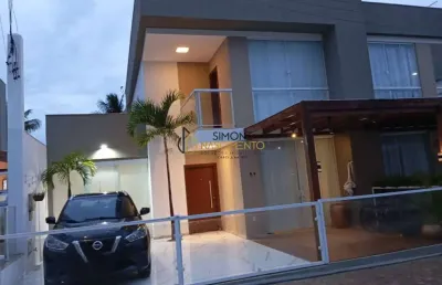 Casa em condomínio fechado com 4 quartos à venda na Rua Do Azulão, 00, Abrantes, Camaçari