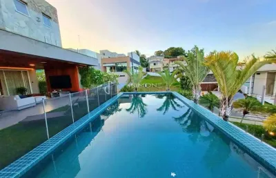 Casa de condomínio para vender com 5 quartos 5 suítes no bairro alphaville ii em salvador