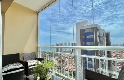 Apartamento para venda em fortaleza, mucuripe, 1 dormitório, 1 suíte, 2 banheiros, 2 vagas