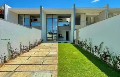 Duplex para venda em eusébio, coité, 4 dormitórios, 4 suítes, 4 banheiros, 2 vagas