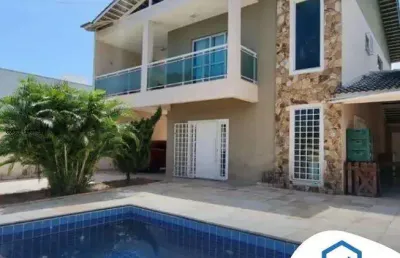 Duplex para venda em eusébio, mangabeira, 4 dormitórios, 4 suítes, 5 banheiros, 4 vagas