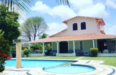 Chácara para venda em aquiraz, iguape, 7 dormitórios, 5 suítes, 8 banheiros, 10 vagas