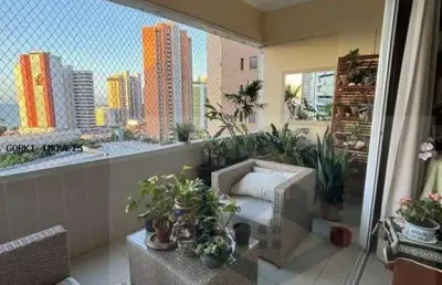 Apartamento para venda em fortaleza, meireles, 3 dormitórios, 2 suítes, 4 banheiros, 2 vagas