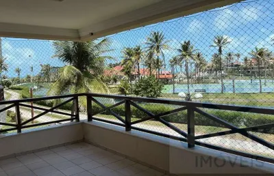 Apartamento alto padrão para venda em aquiraz, porto das dunas, 2 dormitórios, 1 suíte, 3 banheiros, 2 vagas