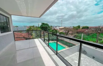 Cobertura duplex com 03 quartos e terraço em costazul!
