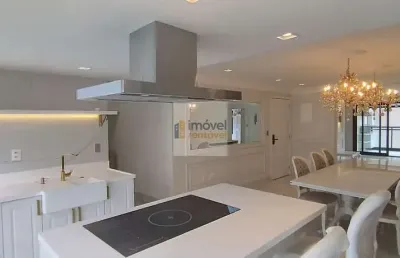 Apartamento alto padrão em moema, com 158m², 2 suites e 2 vagas
