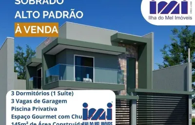Casa com 3 quartos à venda em Balneário Itapuã, Pontal do Paraná 