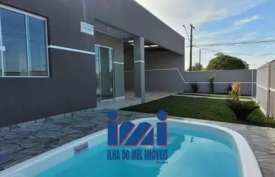 Casa com 2 quartos à venda em Balneário Gaivotas, Matinhos 