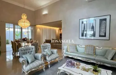 Casa com 3 dormitórios à venda, 374 m² por r$ 3.500.000 - loteamento residencial golden park - mirassol/sp