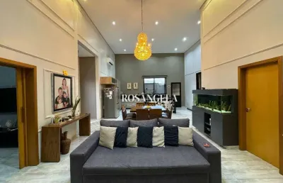 Casa com 3 suítes, 305 m² - venda por r$ 2.980.000 ou aluguel por r$ 14.000/mês - parque residencial damha - são josé do rio preto/sp