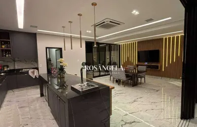 Casa com 4 dormitórios, 280 m² - venda por r$ 2.800.000 ou aluguel por r$ 16.140/mês - parque residencial damha - são josé do rio preto/sp