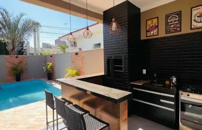 Casa à venda no condomínio serra dourada em araçatuba, sp