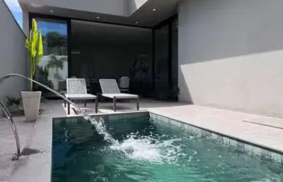 Condomínio greenpark - casa nova e sofisticada em condomínio privilegiado.