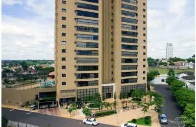 Edifício diamante de gold - apartamento alto padrão no edificio diamante de gold, araçatuba/sp