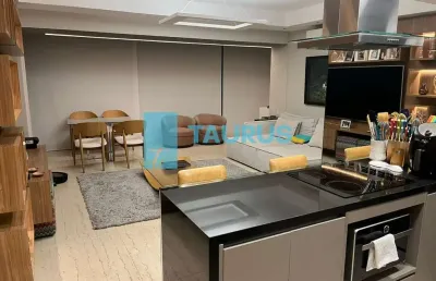 Apartamento para locação, 1 dormitório, 2 vagas, mobiliado, brooklin.