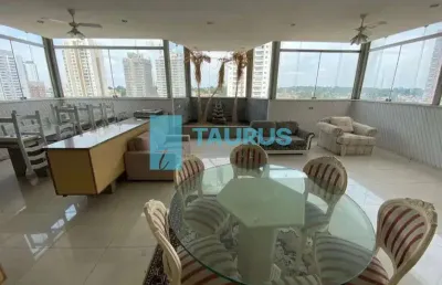 Cobertura duplex à venda, 4 dormitórios, 4 vagas, 309m², vila mascote.