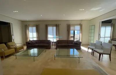 Apartamento de alto padrão para venda ou locação, 3 suítes, 6 vagas, 320m², moema.