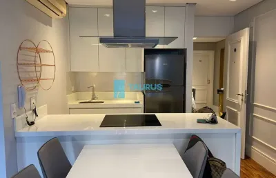 Apartamento á venda , 1 dormitório , 1 vaga , 45 m² ,itaim bibi.