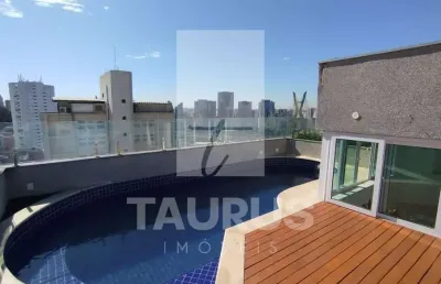 Cobertura com 3 quartos para alugar no morumbi, são paulo-sp.
