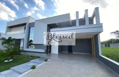 Casa com 3 dormitórios no condomínio residencial evidencias   -  indaiatuba