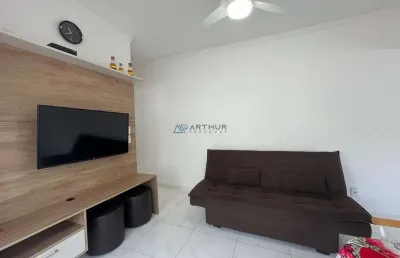 01 dorm. - 01 vaga - mobiliado - bairro: guilhermina