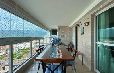 Apartamento à venda na praia grande, 03 dormitórios, 01 suíte, 02 vagas
