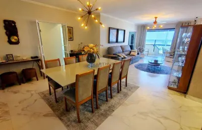 Apartamento frente mar à venda com 3 quartos em praia grande, bairro aviação.