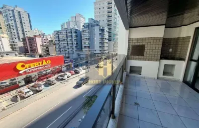 Apartamento com 3 dormitórios para alugar, 140 m² por r$ 5.595,41/ano - meia praia - itapema/sc