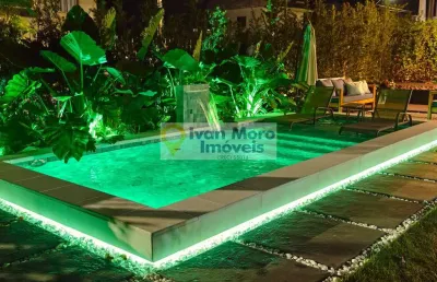Casa com piscina aquecida e jacuzzi em daniela - temporada
