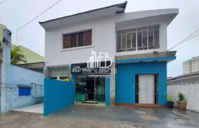 Sobrado com 2 casas no bairro baeta neves resid./com. em terreno de 475 m2
