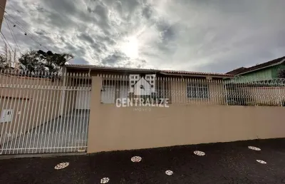Casa com 3 dormitórios à venda, estrela, ponta grossa - pr
