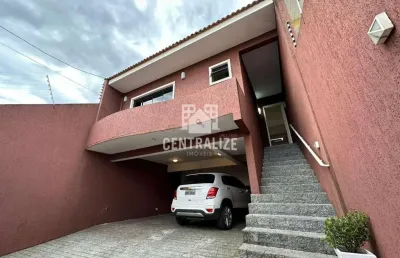 Sobrado com 3 dormitórios à venda, oficinas, ponta grossa - pr