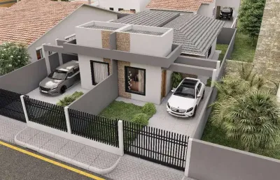 Casa com 2 quartos à venda no Cará-cará, Ponta Grossa 