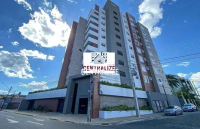 Apartamento com 3 dormitórios à venda,144.13 m , órfãs, ponta grossa - pr