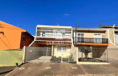 Sobrado com 3 dormitórios à venda, estrela, ponta grossa - pr