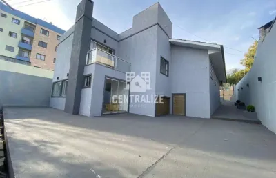 Casa com 3 dormitórios à venda, jardim carvalho, ponta grossa - pr