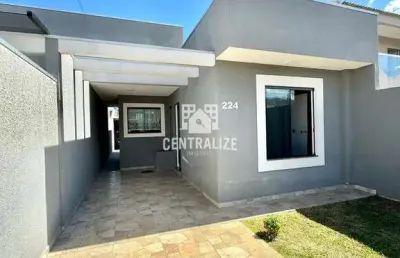 Casa com 2 quartos à venda no Cará-cará, Ponta Grossa 