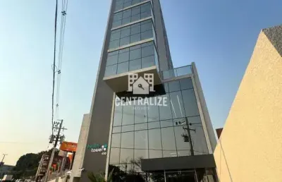 Edifício health tower, sala comercial para locação,nova rússia, ponta grossa - pr