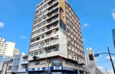 Locação - sala comercial edifício itapoá - ponta grossa- pr