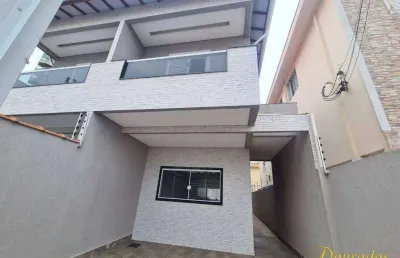 Sobrado novo com piscina com 3 dorm(s), sendo 3 suítes , com vista mar na ocian em praia grande.