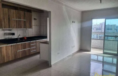 Apto de 2 dorm(s), sendo 1 suíte, parcela direto, guilhermina -m praia grande sp.