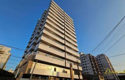 Apartamento com 2 dormitórios à venda, 80 m² por r$ 490.000,00 - tupi - praia grande/sp