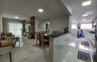 Apto de 3 dorm(s), sendo 01 suíte, 108m2, 2 vagas, caiçara em praia grande sp